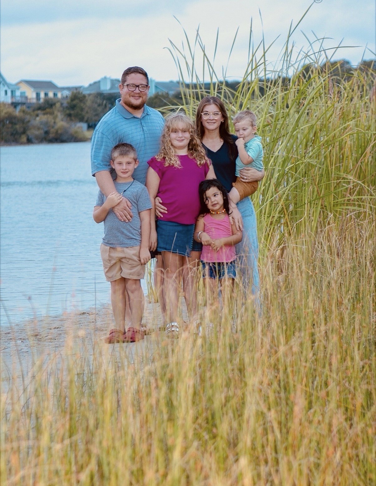 Pastor Mark and April Burkholder with their four children